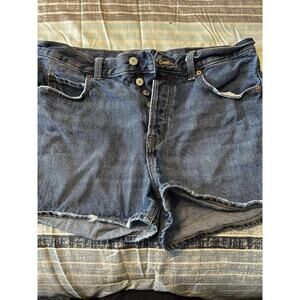 Old Navy Slouchy Straight Denim Jean Shorts size 10